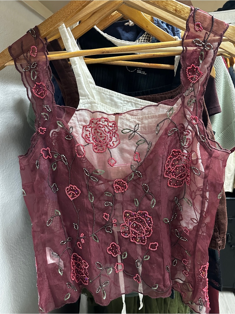 Free People garden embellished tank - Picture 2 of 4